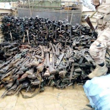 The spoils of 2 days war between  #Chad vs  #BokoHaram.  #DrElmoAtiku says  #Nigerian soldiers can do better with good leadership. COAS  #Buratai and  #Buhari should lead and take the battle to BH base to end their menace once and for all