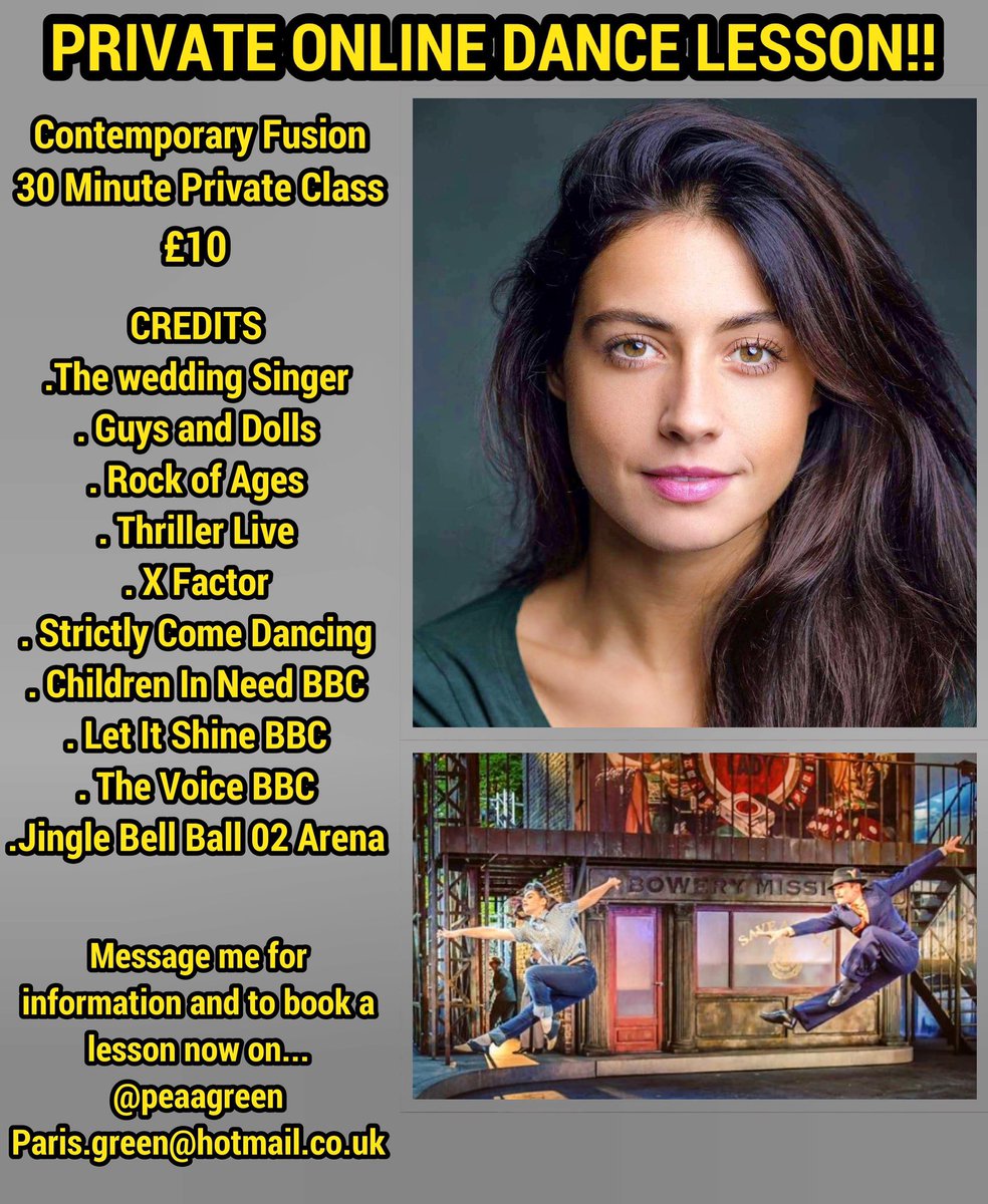 PeaaGreen's tweet photo. BOOK NOW! :)) 💃🏻💓 https://t.co/RcwbQaTt26