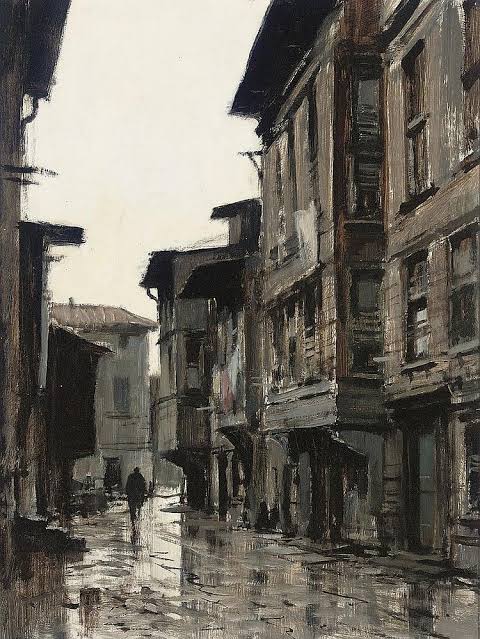 günaydın istanbul, kış artıgı sogugunu da, sokaklarında maskesiz dolaşan coronanı da al git. veya koru bizi, biz gidelim özlediklerimize 😉

'a rainy day in Istanbul' 🎨 #EdwardSeago