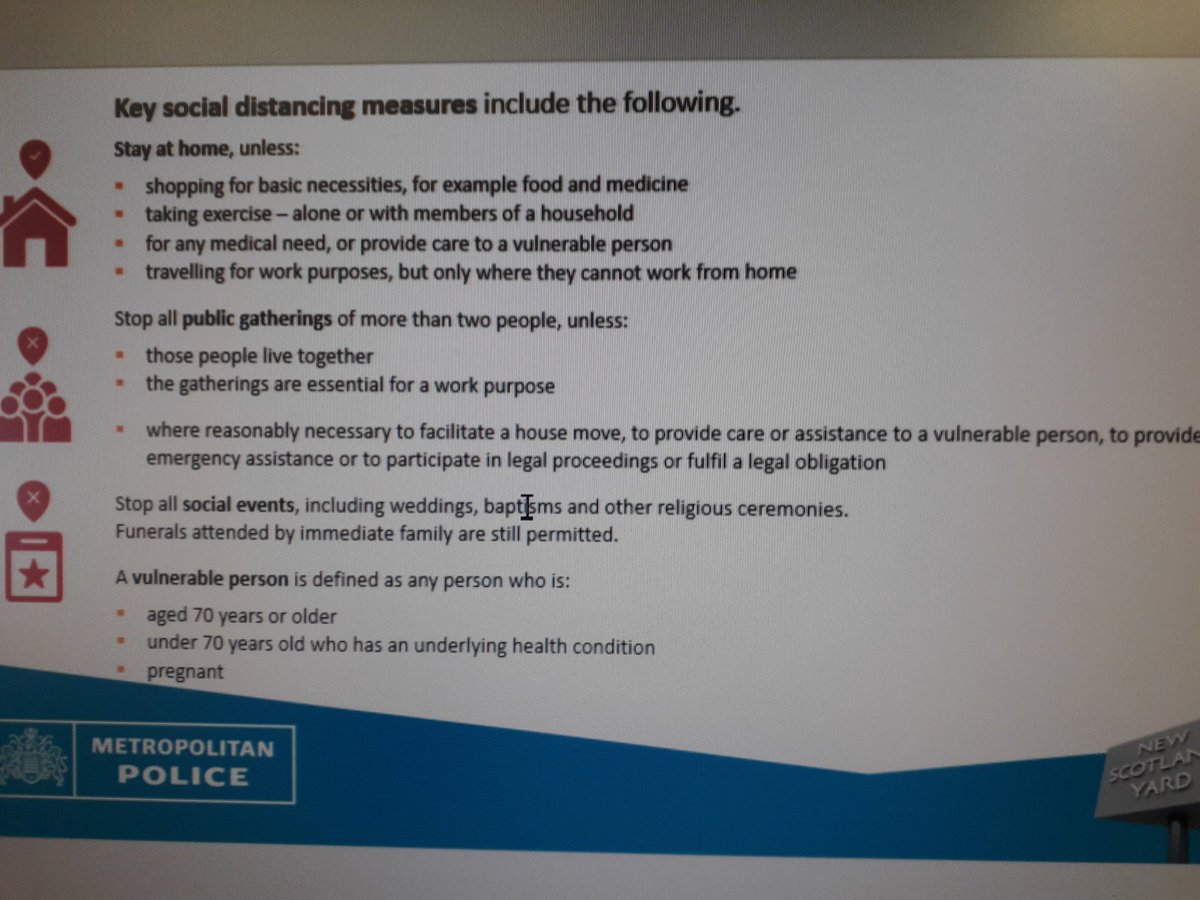 Please read and take note before you think about venturing out today.