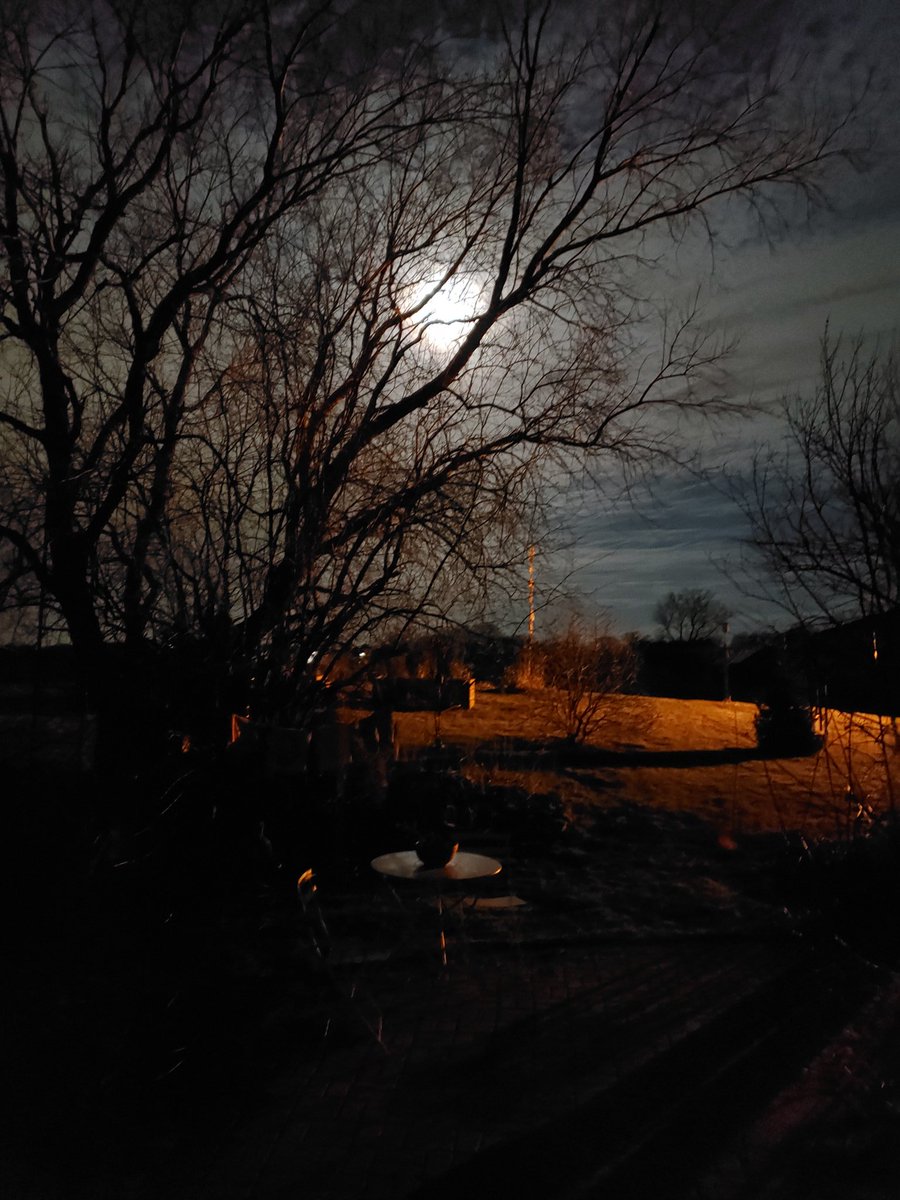 Altria's tweet photo. @jk_rowling 3:30 a.m. this morning.  Sun Prairie, Wisconsin.  Bella luna! https://t.co/7wrPZ84pqN