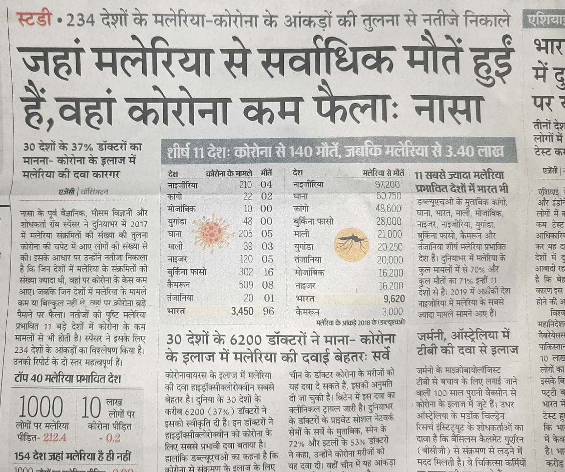 <a href="/ChouhanShivraj/">Shivraj Singh Chouhan</a> MPकी PSस्वास्थ्य पल्लवी जैन गोविल कोरोना पॉज़िटिव पाई गई
बड़ी लापरवाही अमेरिका से वापस आया था PSका पुत्र
बेटे को कोरेन्टाईन कराया या नहीं, पता नहीं पर CMऔर मुख्य सचिव सहित अधिकारियों के साथ बैठक में भाग लेतीं रहीं पल्लवी जैन गोविल
जब कोरोना फैलेगा तभी हटाऐ गऐ मलेरियाMPWवापस होगे?
