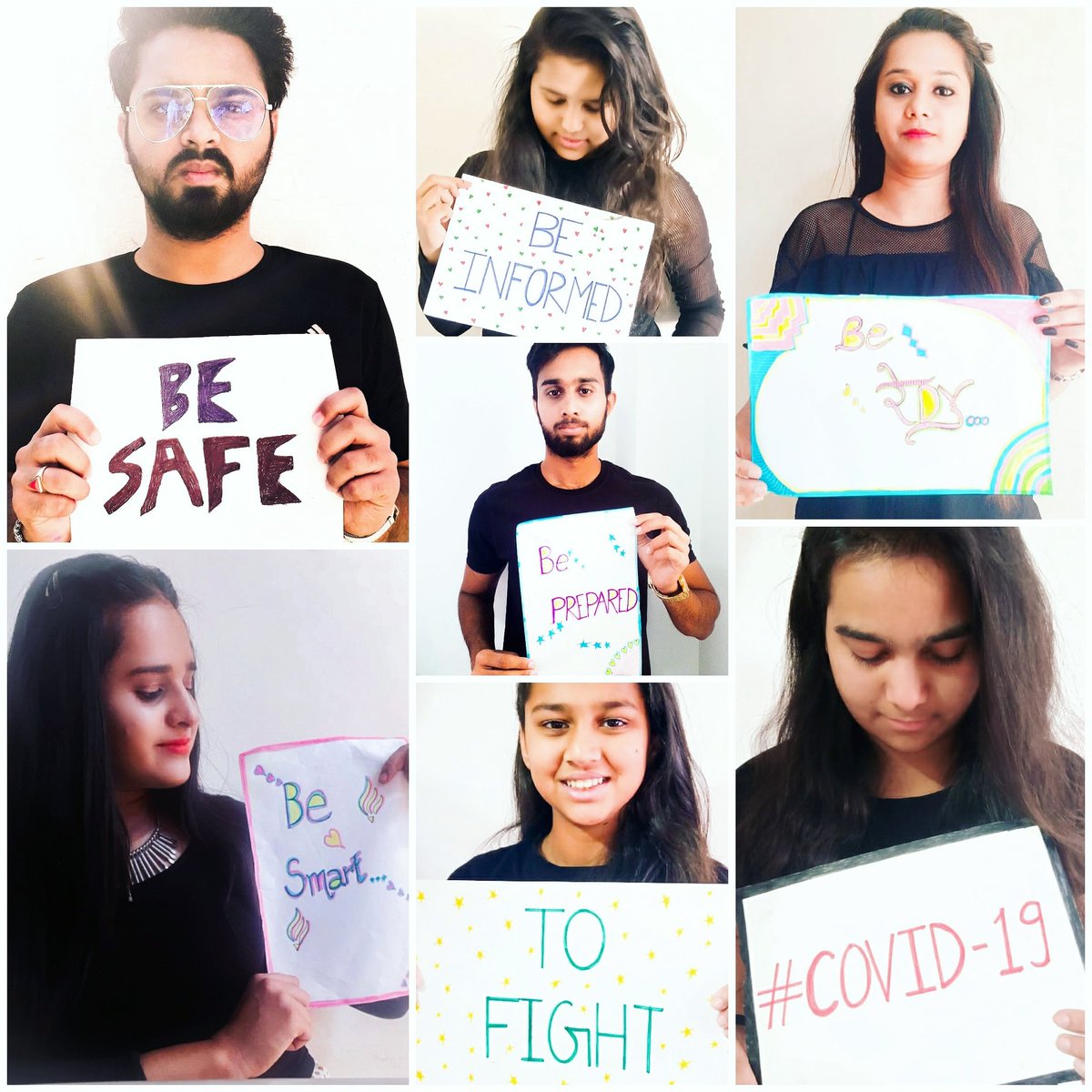 sikarwar_ayushi's tweet photo. #be_prepared
#be_safe
#be_smart
#be_informed
#be_ready
To fight against #covid19
Spreading community awareness
@narendramodi @WHO
#covid19 #COVID2019 #ModijiSaveDoctors #lockdown #Quarantine #CoronavirusPandemic # https://t.co/0fYq6Xjzhy