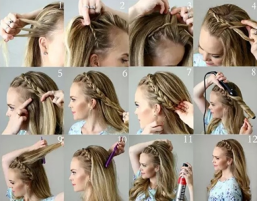 5 peinados faciles con trenzas