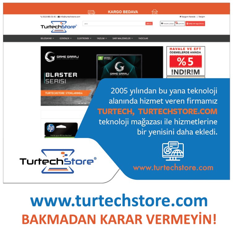 Teknoloji için tek adresiniz 👇
🛒 turtechstore.com
.
.
#turtech #turtechstore #birbilenesor #teknolojiyebahargeldi #teknoloji #bilgisayar #eticaret #alışveriş #internet #mağaza #technology #computer #avantaj #indirim #takip #follow #followme #çekiliş #kampanya #evdekal