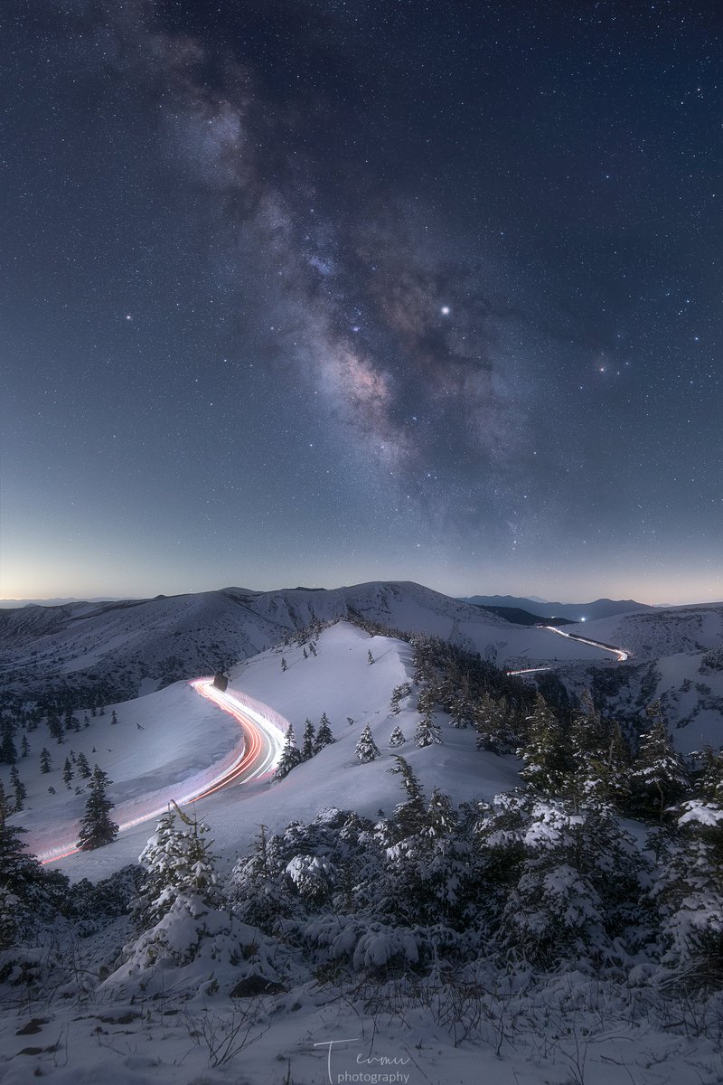 Tenmu Yusukeさん Snufkiny25 の死ぬほどカッコいい天の川の写真レタッチさせてもらいました 第2弾 天の川の濃さがすごくて楽しかった