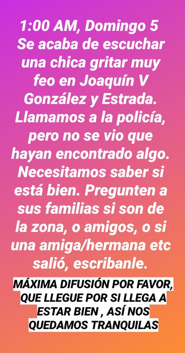 rocioosantoss's tweet photo. POR FAVOR DIFUNDAN https://t.co/T4HaaGRLP4