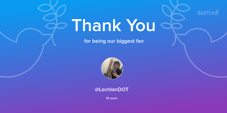 TroyFixates's tweet photo. Our biggest fans this week: LochlanDOT. Thank you! via https://t.co/3RsAgtTsHF https://t.co/k6hkM29aa2