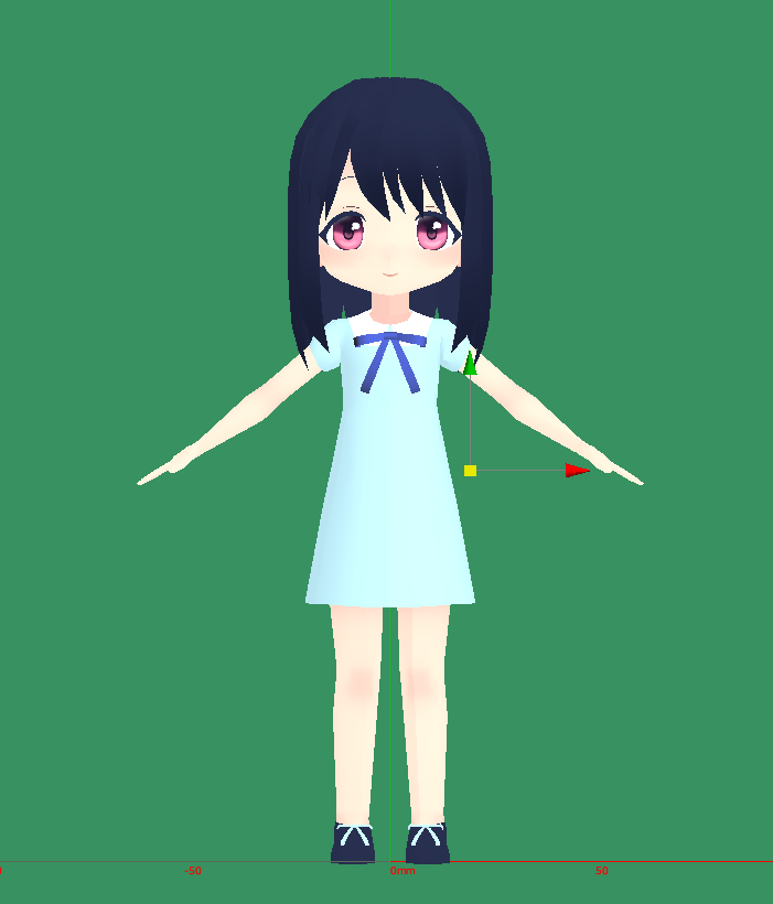 「もちひよこちゃんの動画を見ながらメタセコイアでモデリングしてた 楽しいけど難しい」|ともりのイラスト