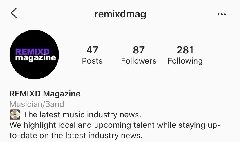 Hi followers, Im a journalist who started an independent digital media publication that highlights music industry news and projects, as well as features new/upcoming artists. I’m looking for new talent to interview and feature on the page! DM me if you’re interested.