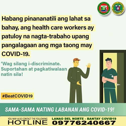 kauswaganmps's tweet image. #PGLDNFamilyCares
#NOtoDiscriminationOfFrontliners
#PrayForOurFrontliners
#HeroesOfLdNorte
#StayHomeStaySafe
#WeHealAsOne
#BeatCOVID19
#ProtectYourFamilyByProtectingYourself
#BahayMunaBuhayMuna
#BayanihanSpirit