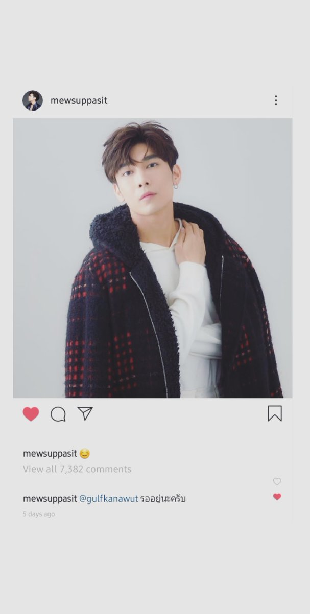 200329 mewsuppasit: g: too handsome krubbbm: im waiting (for you) na krubbb