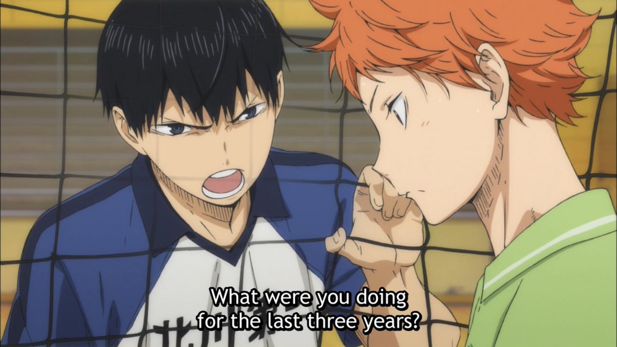 See what I mean when I say that ppl didn’t understand the actual meaning behind what Kageyama said to people especially in junior high