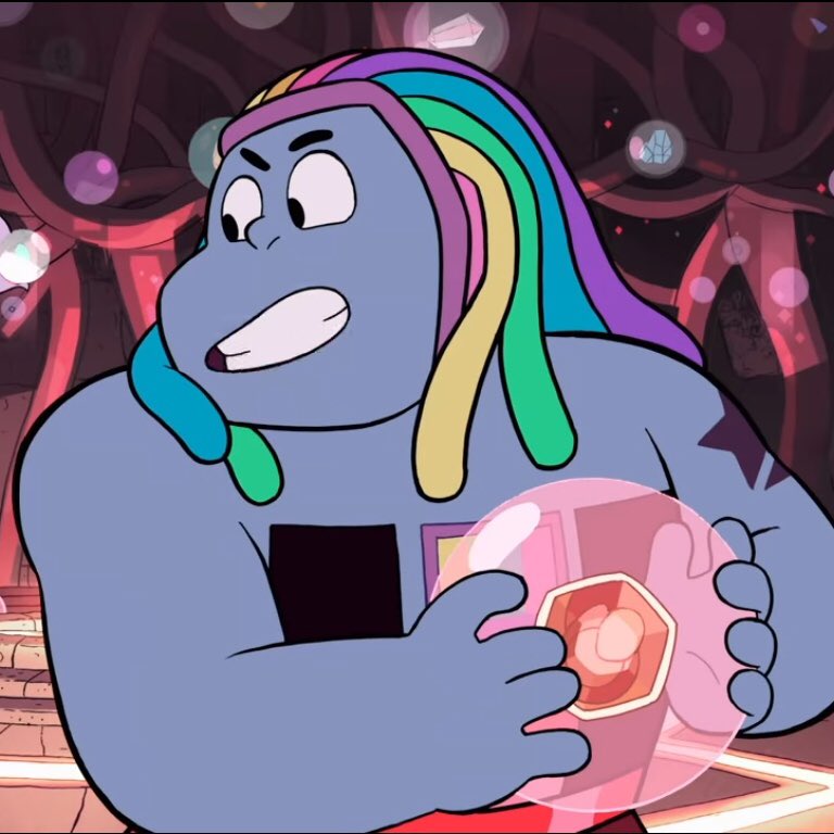 Bismuth - LucasFierce, empathetic, and determinedAffectionate and will give bone-crushing hugs without hesitationHighly prioritizes freedomOutspoken and will fight for the rights of the less capable