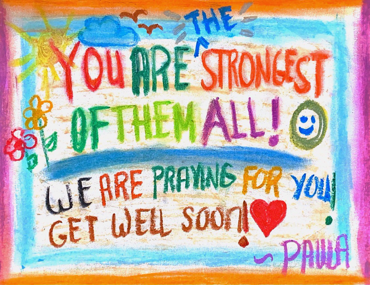 funranch's tweet photo. Happy Sunday! 🌟🙏🏼❤️

Sharing with you these handmade letters made by the kids for our Filipino COVID-19 patients. It was really heartwarming to see their cards &amp; calling them brave &amp; strong. In these tough times, the only thing we hope everyone catches is contagious positivity! https://t.co/4ePTj69BBf