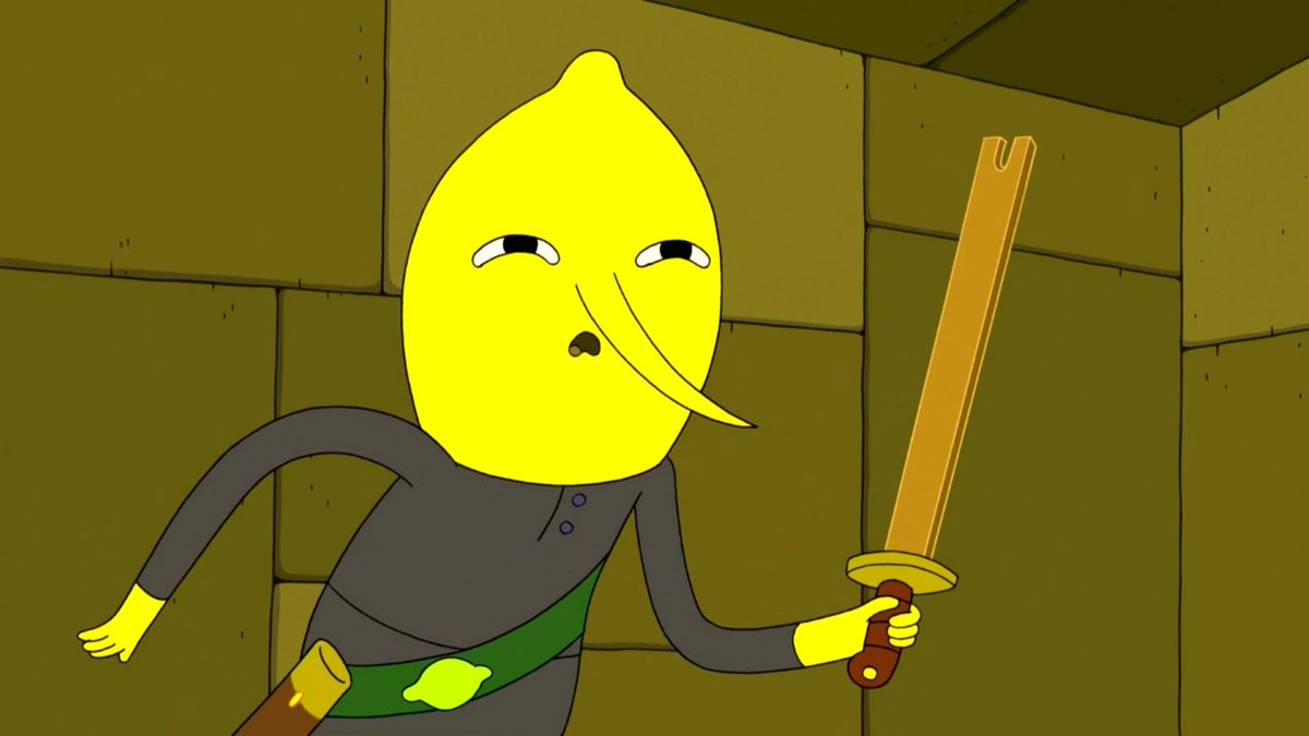 7 - Lemongrab's sound sword.