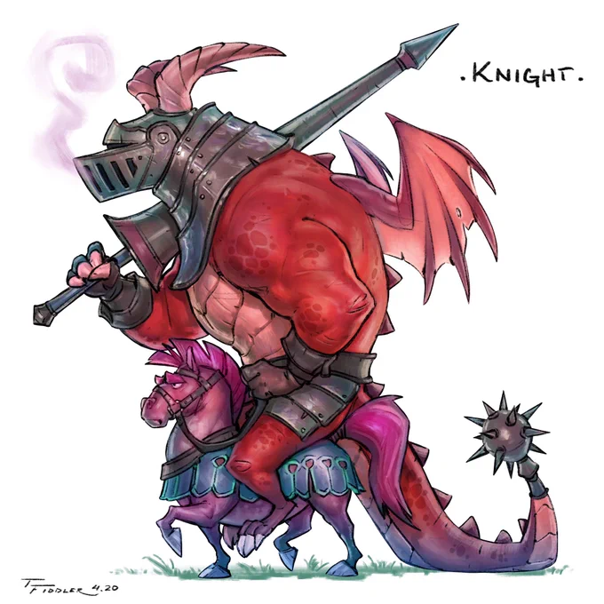 Day 22 of DragonMarch! Knight!! ?

The most gallant of knights ??

#DragonMarch #Dragomarch 