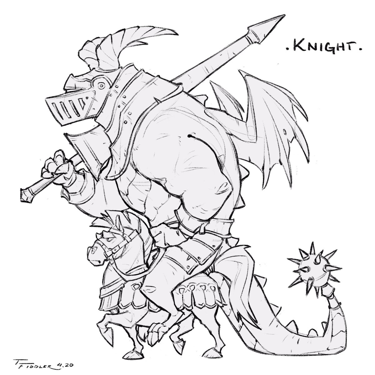 Day 22 of DragonMarch! Knight!! ?

The most gallant of knights ??

#DragonMarch #Dragomarch 