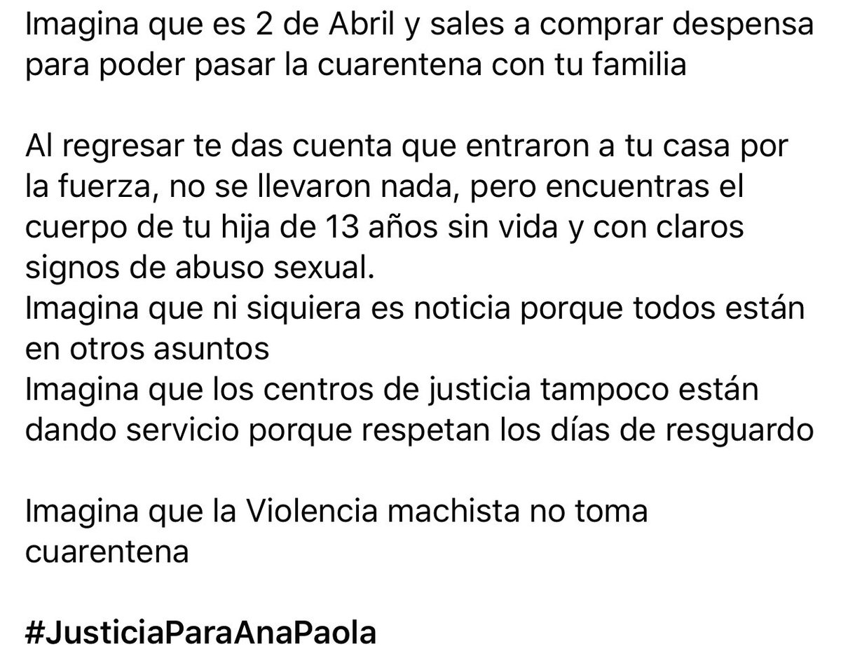imsuchamesss's tweet photo. PINCHE IMPOTENCIA QUE DA LEER ESTO. 13 AÑOS!!! UNA VIDA POR DELANTE. Alguien tuvo que haber escuchado o visto algo. Por favor si alguien que sea de esa region sabe algo no se quede callado. Esto no debe quedar así. Al menos háganlo por ella. #justiciaparaanapaola https://t.co/5IJsTdMB5N