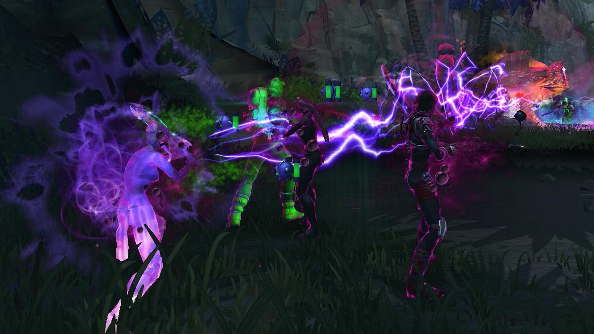 phyreblade's tweet photo. Night-time on Dxun is very nearly as amazingly beautiful as day-time Dxun. Until you run into the local wildlife, of course.
Achievements galore tonight!
#GoodbyeRed #DxunOperation @SWTOR https://t.co/EPz9XaCioN