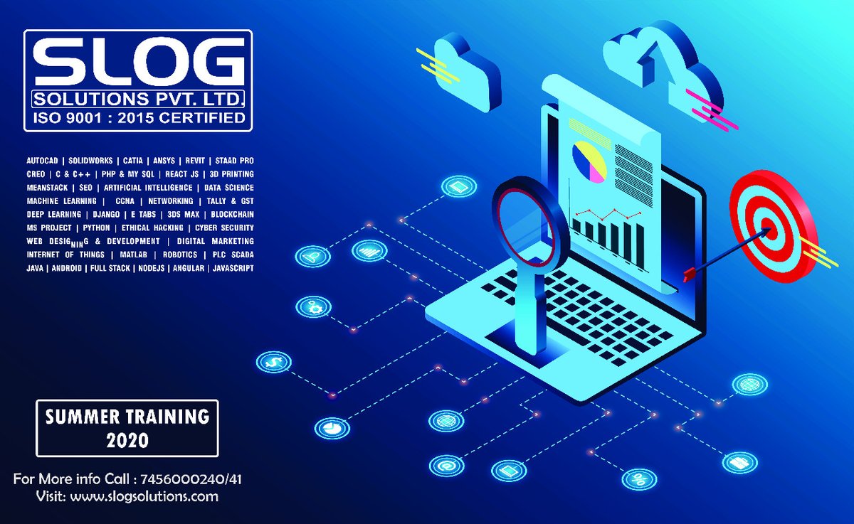 IndiaSlog's tweet photo. Summer Training 2020
Visit: https://t.co/4P2D5gzmSg
#slog #slogsolutions #summertraining #btechinternship #btechsummertraining #vocationaltraining #dehradun #uttarakhand #engineeringinternship #geu #dit #tulas #gehu #dbit #upes #shivalik #bfit #gbpiet #gbpec #btkit #thdcihet https://t.co/sNkvPmZT4j