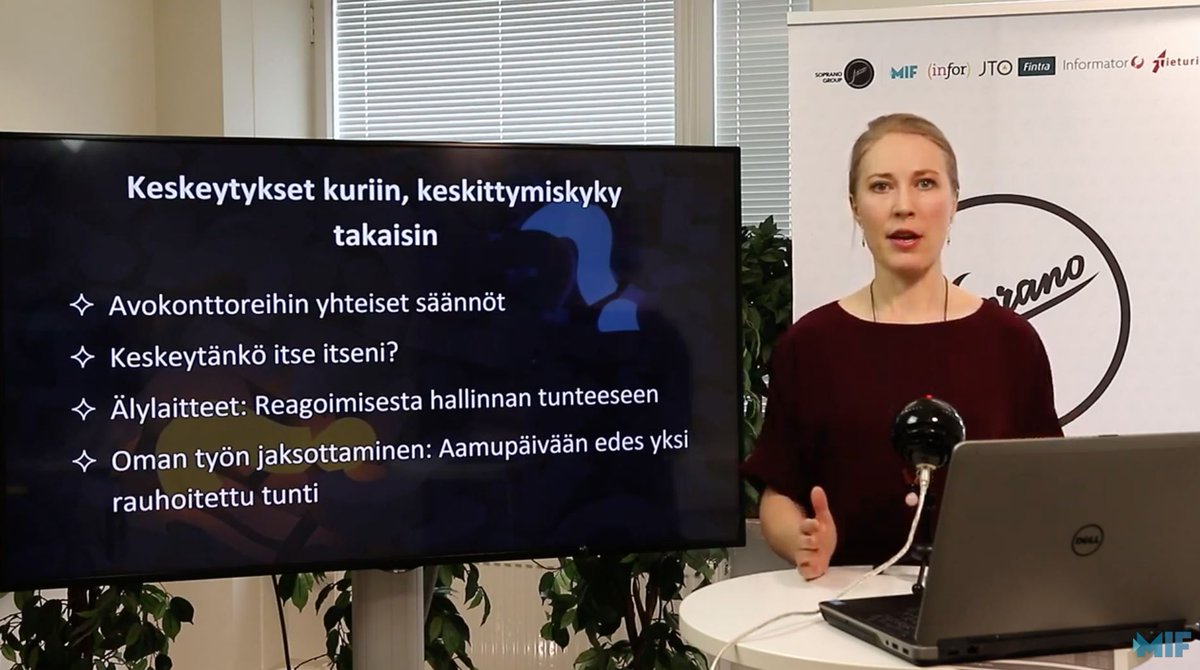 Tässä kaikkien katseltavaksi 20 minuuttia ajankohtaista ja täyttä asiaa by mahtawa Mona Moisala.

Ihminen ja kone, aivot ja älylaitteet - kumpi muuttaa kumpaa?

bit.ly/WGH2020Moisala #Wgh2020 #Webinaari <a href="/SopranoOyj/">Soprano Plc - The leading Nordic training company</a>