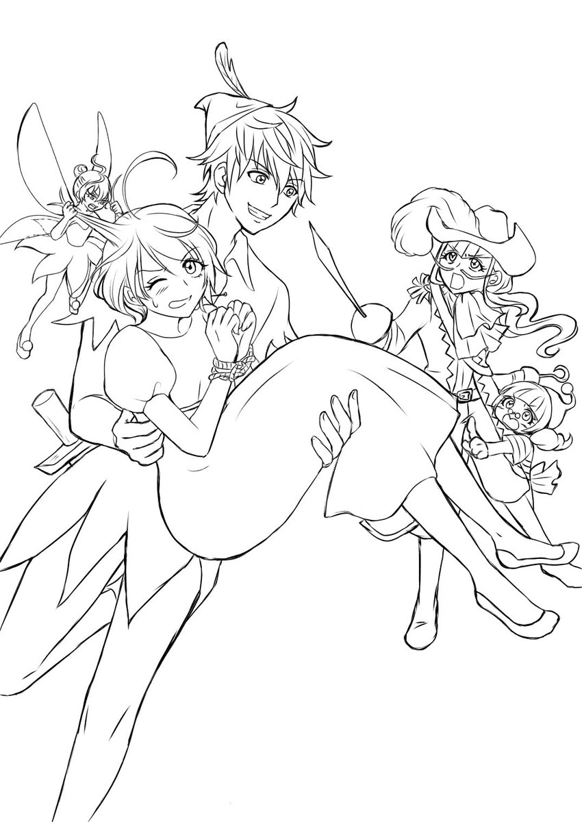 ハリハリサラダ Twitter પર とりあえずこちらの塗り絵を登録しました 予約番号 80934154 B5白黒20円 4 12 23 59迄 線画フリーですのでデジタル塗り絵もどぞ 透過にしたけど大丈夫かな 線画も好きに修正加筆どうぞ 背景無くてごめんなさい Https