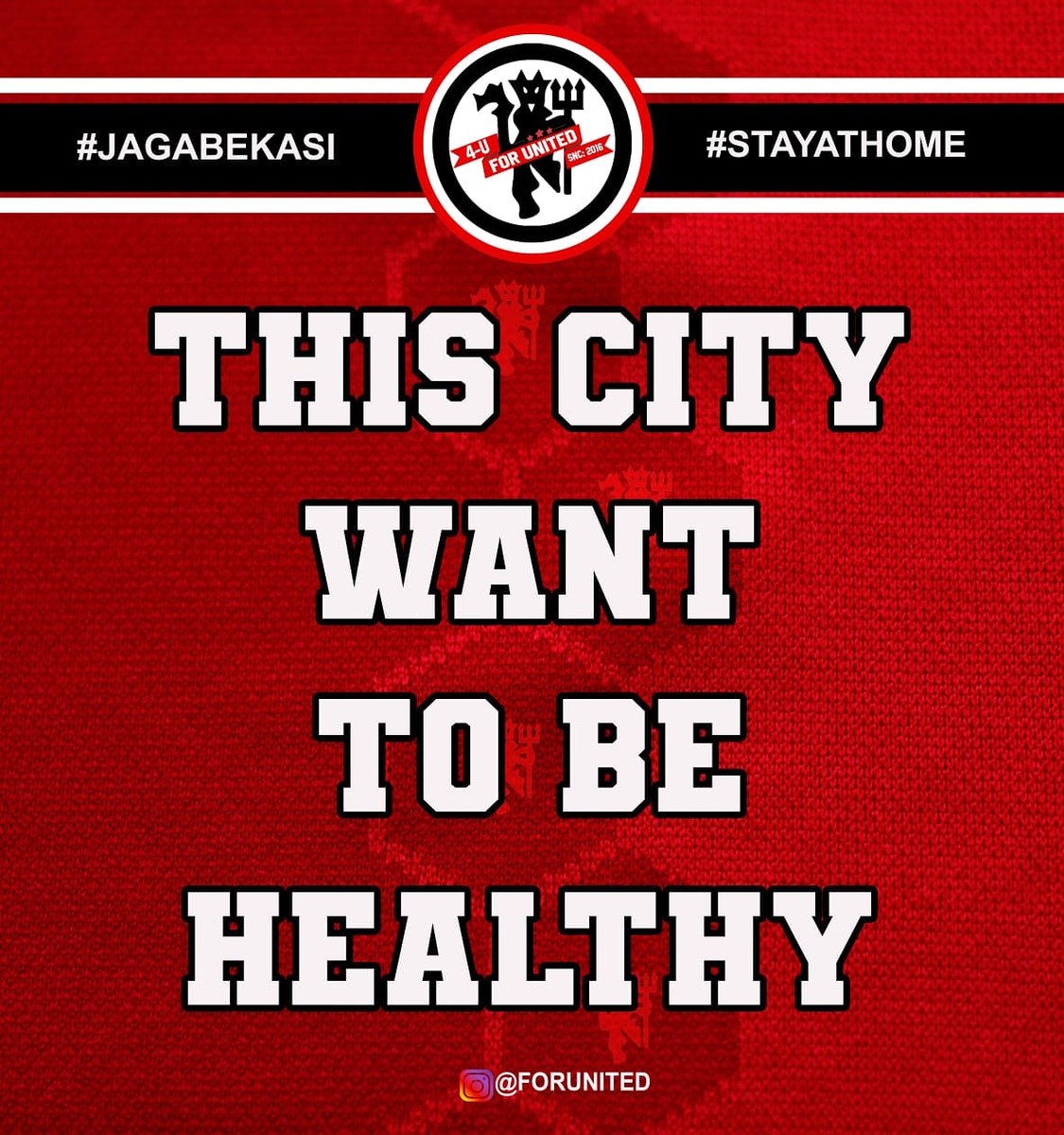 forunited17's tweet photo. #jagabekasi #StayHome #StaySafe #StayAtHome https://t.co/3K0IriNZCj