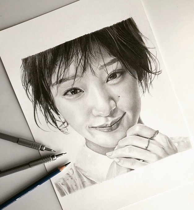 鉛筆画のtwitterイラスト検索結果