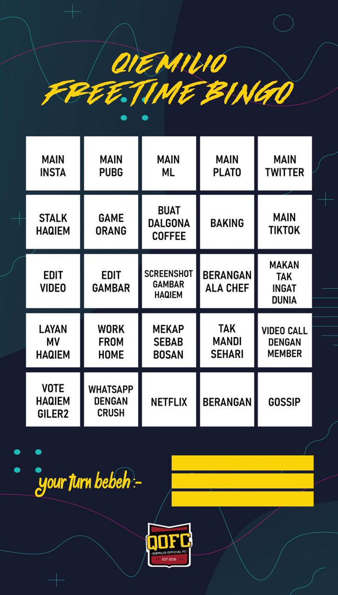 QIEMILIO's tweet photo. Hai guys, GAME for today. 😍😍😍
Jangan lupa tag kawan2 juga. https://t.co/kI6twFtJoh