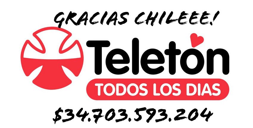 massunico's tweet photo. Gracias Chile !!! 🇨🇱❤️ @Teleton 🤗 https://t.co/sBly8sTr35