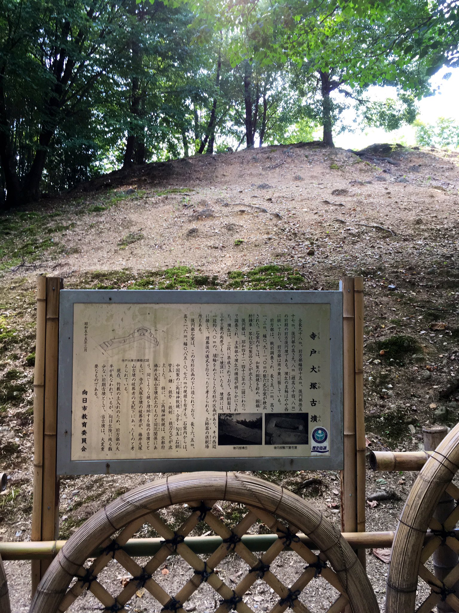 Kaz 手話勉強中 コロナで気が滅入るからみんなの写真で旅行しようぜ 向日市 竹の径 たけのみち 同じく 寺戸大塚古墳