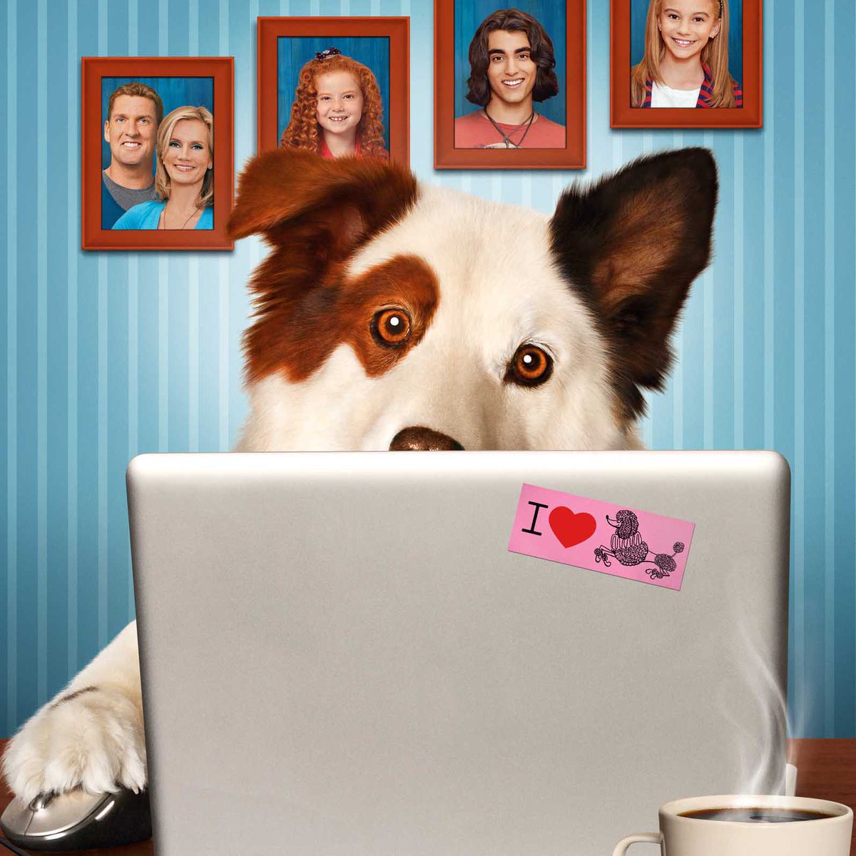 ディズニーデラックス公式 ディズニー チャンネル の人気ドラマ ブログ犬スタン シーズン1 配信開始 親の再婚で暮らし始めた新しい家族 仲を深めるために飼い始めた犬は なんと言葉を話しブログまで書くスーパー ドッグだった ディズニー