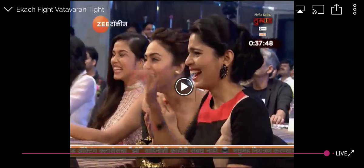 FAlonso_18's tweet photo. Watching Zer Talkies and nothing can be as pleasing as watching @OfficialAmruta and @IAmPoojaSawant enjoying together.... https://t.co/fY6af2ayZx