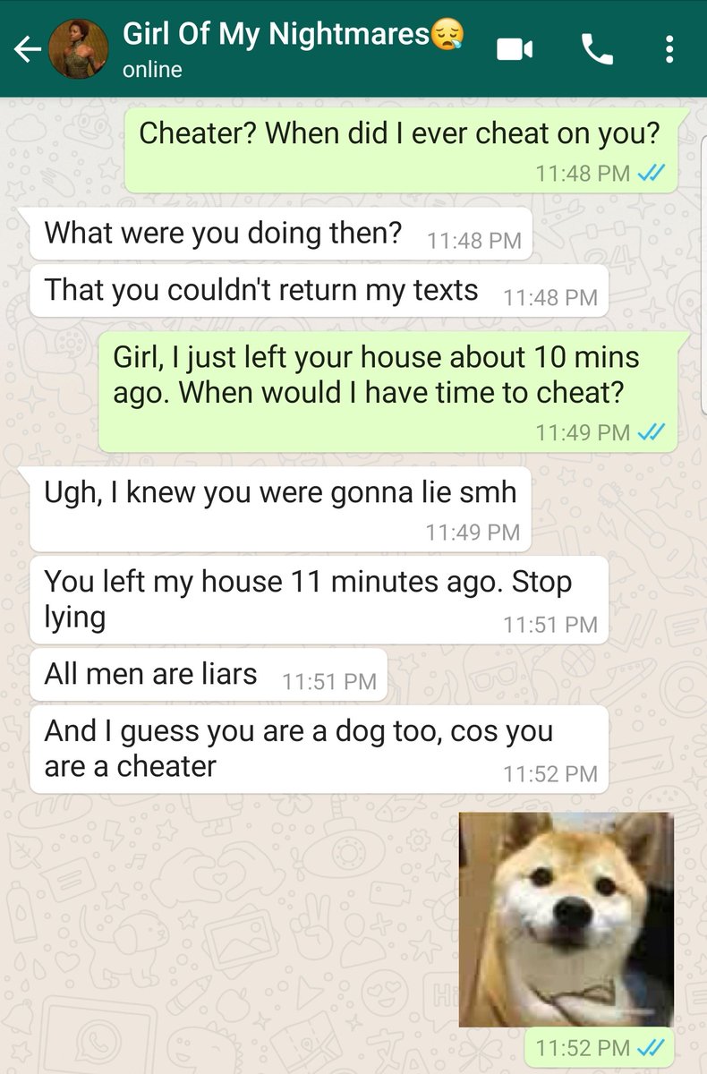 This hilarious phony conversation between this dude and his girlfriend is the funniest thing you will see todayCheck the thread for the complete part 