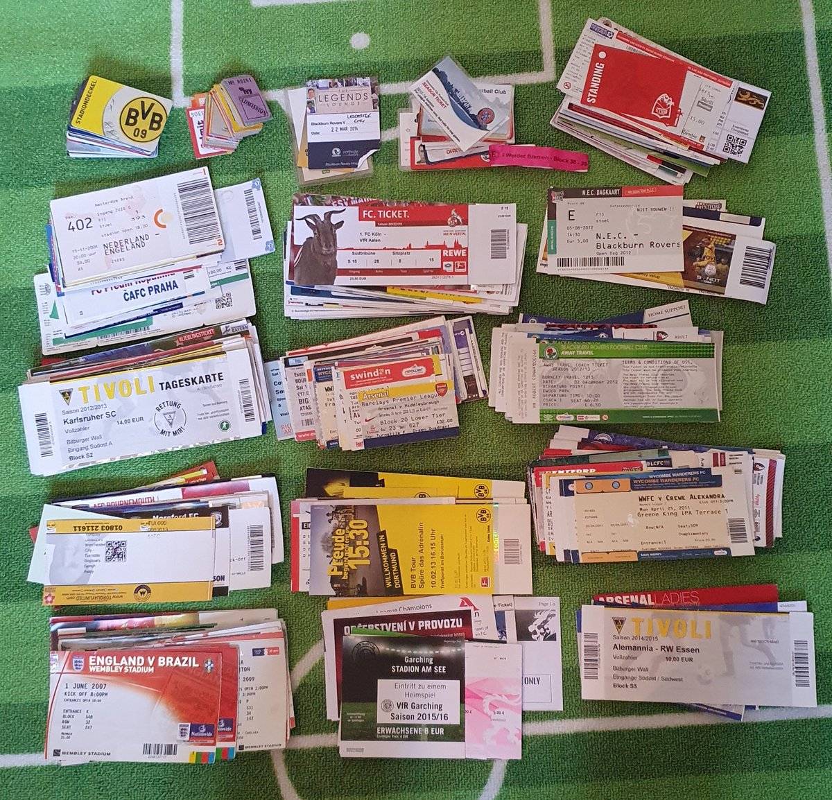 Sorting through my match tickets today. Will be posting some of my favourites in a thread below