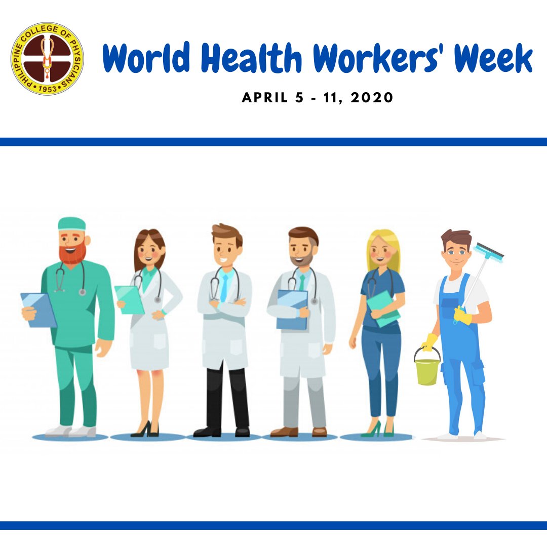 pcp1953's tweet photo. Today is the start of the World Health Workers' Week. Let us all express our gratitude for our brave, hardworking, and dedicated health workers.
#imcares #imfrontliners https://t.co/bAs4G1TuY6