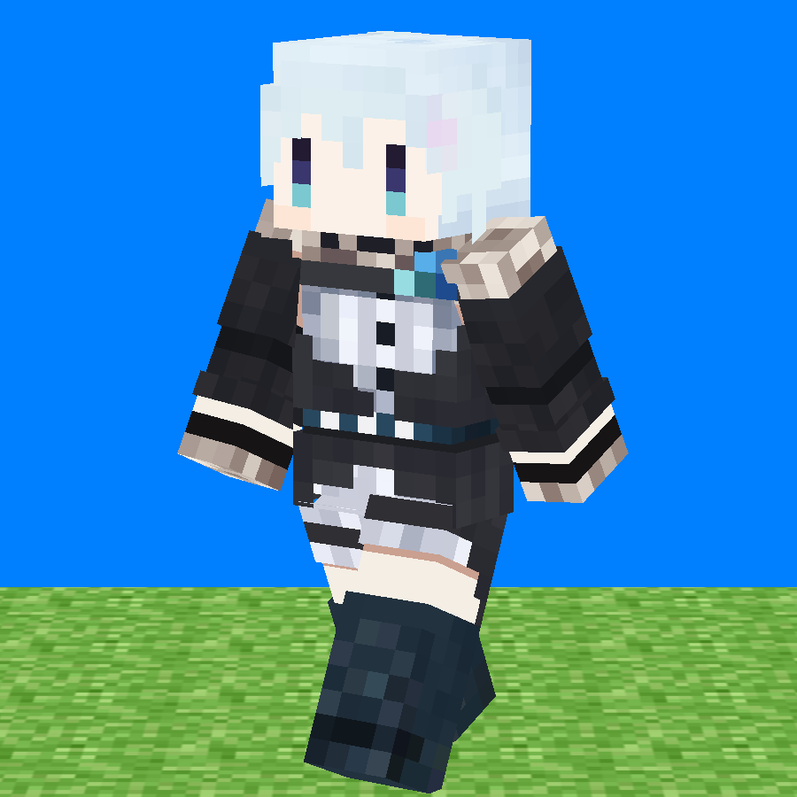 ぎん マイクラ1 8以上で使える雪城眞尋さんのスキンを作りました 雪城眞尋 まひろあーと Dl T Co 9vztpash8n T Co Uhjyhuydx0 Twitter