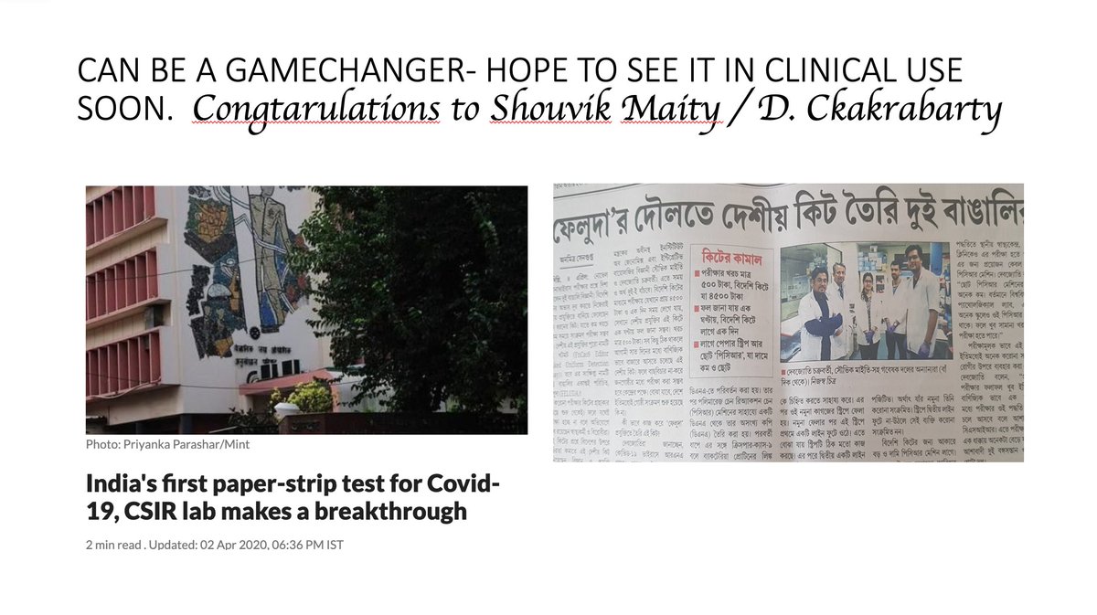 KunalCardiac's tweet photo. India's answer to Increased Testing ?  ABP/ Livemint https://t.co/CLzr1Q61cB