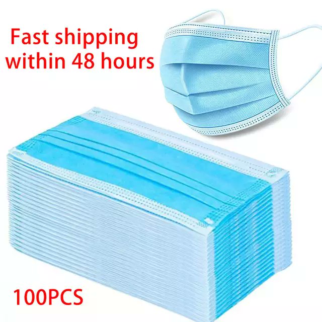 Seller9991's tweet photo. 100Pcs Disposable Earloop Face Mouth Masks 3 Layers Anti-Dust Mask Face Mask Prevent Virus Mask Disposable Mask Dustproof Mask
https://t.co/e47IWCIzmx
#disposablemask, #mask3layers, #respiratormasks, #flumask https://t.co/TlQAFQjDCm