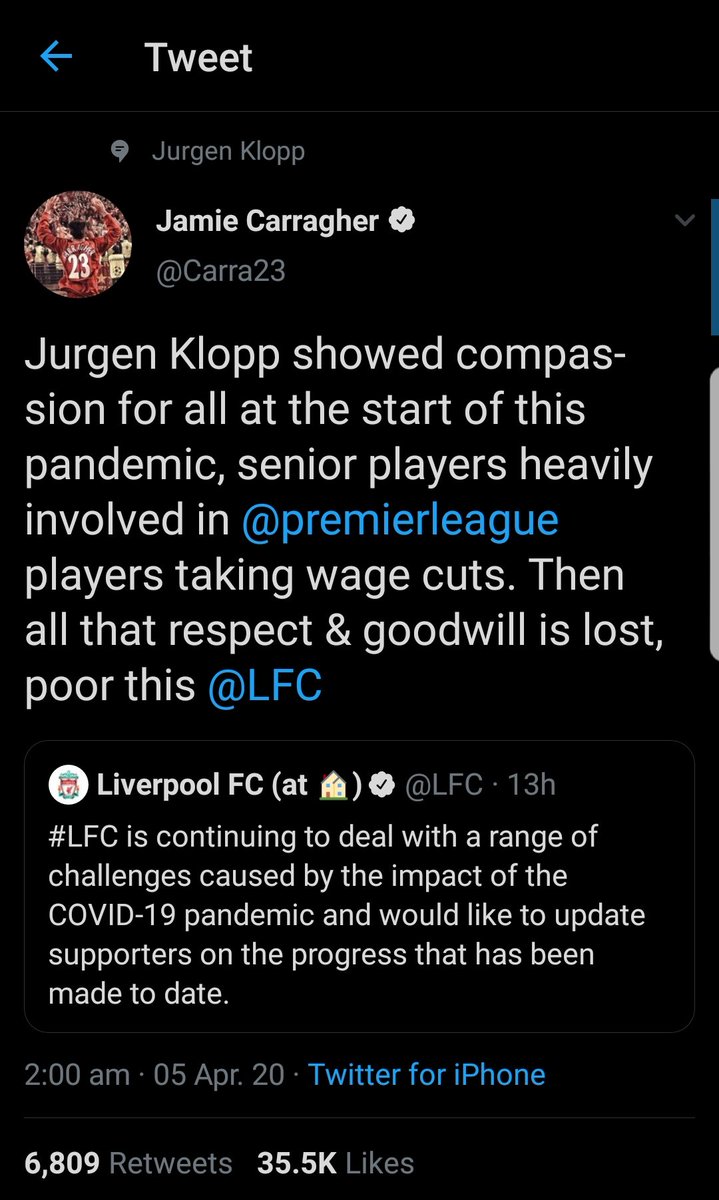 2.Lowest levels, like furloughing your non playing staff so you can take taxpayers money. @LFC and  @fenwaysports haven't just disgusted most football fans, but some of their own supporters too. #YWAN - You'll Walk Alone Now. #ThisMeansMore