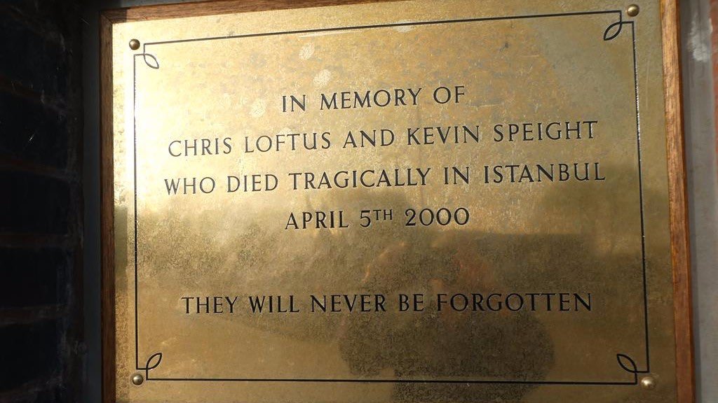 Nobody should ever go to a match and never return home. RIP Chris and Kev. Never forgive. Never forget💙⚽️