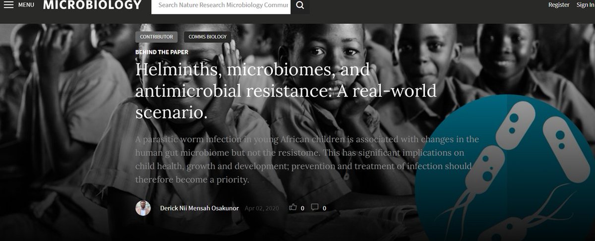 PIG_Edinburgh's tweet photo. Read the blog by @dosakunor of how we conducted the study here https://t.co/as1TVOm6oe on the microbiome +resistome of children exposed to #schistosomasis on  https://t.co/NSLz7xXFbN
@EdinburghUni @CombatNTDs @edin_EID @SBSatEd @lygature @NIHRresearch @TibaPartnership @ProfTaka https://t.co/RMB2jCK9mY