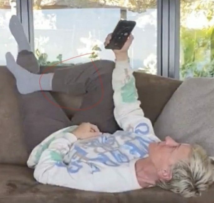 the richest of the rich in Hollywood have been acting super weird too. Alec Baldwin lacking energy amidst talking. We all know Ellen has been speaking in code. look at her ankle. is she on house arrest?