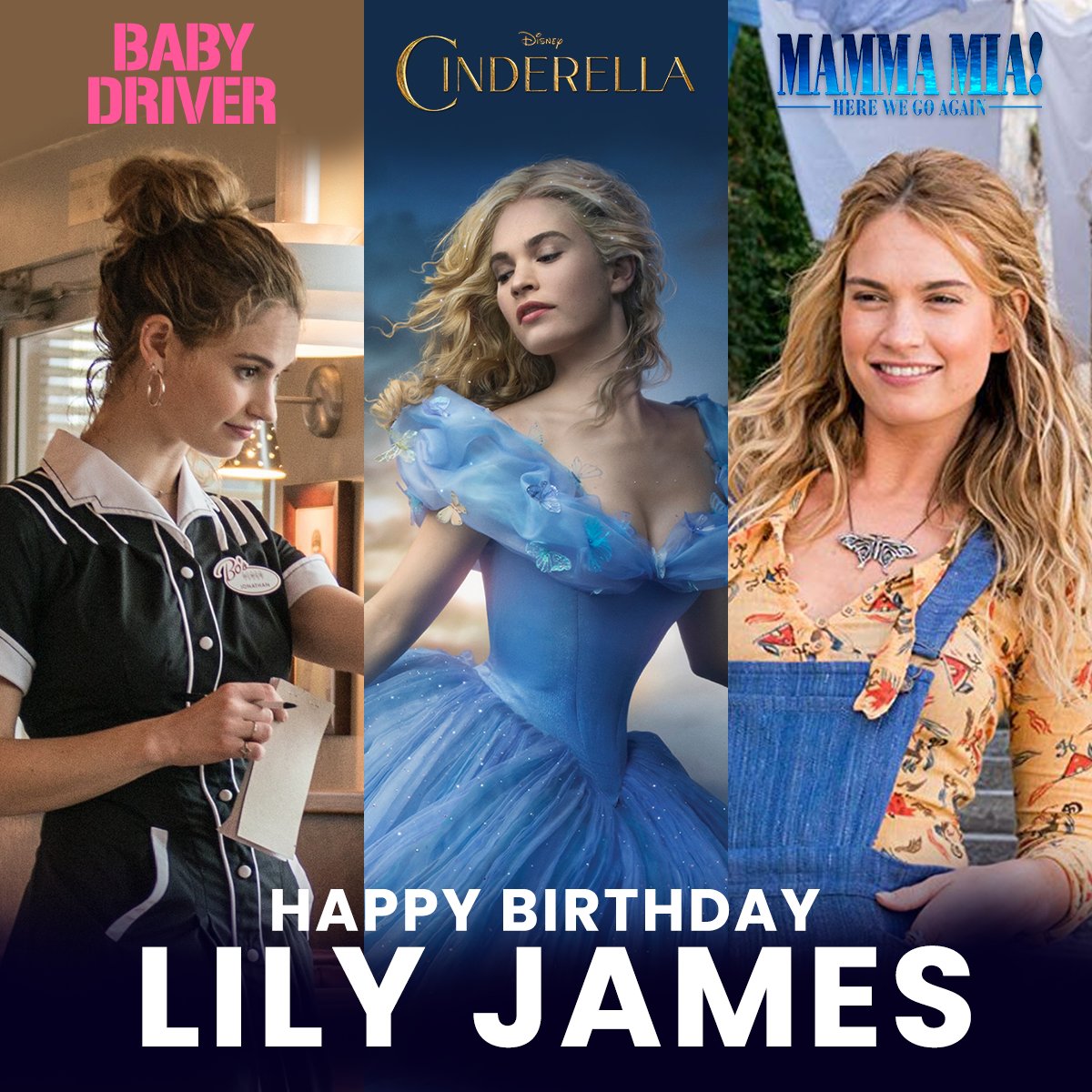 Happy Birthday Lily James! 