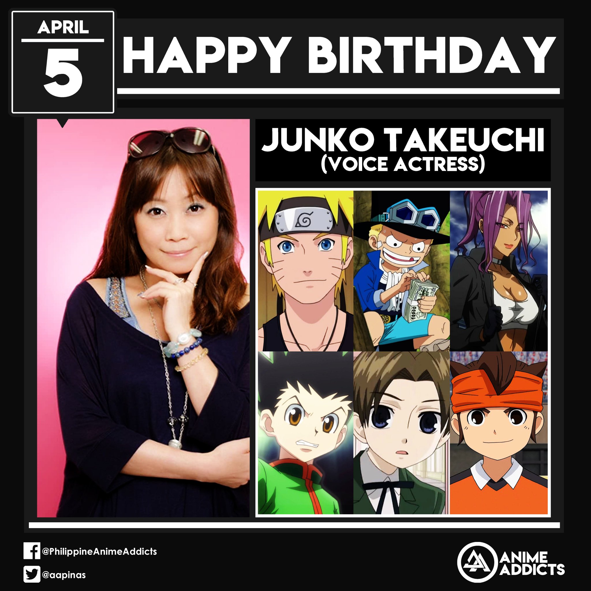 Happy Birthday Junko Takeuchi ! 