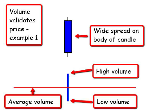 Take Note.Case 1 - Big body Candle with high volume (Strong Market Sentiment) – Validated Price Action(Explanation – A lot of effort is required to make the price move a lot in one direction, and this effort should be seen in terms of above average volume). Example 1*8