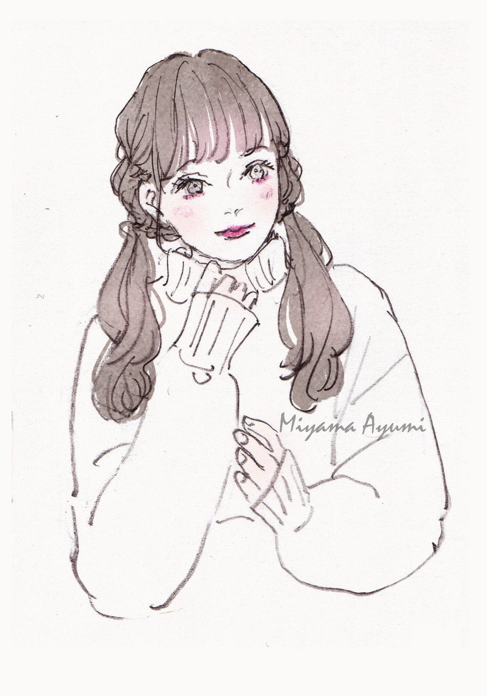 Miya ミヤマアユミ ツインテールかわいい T Co Baqjxdqqjs Twitter