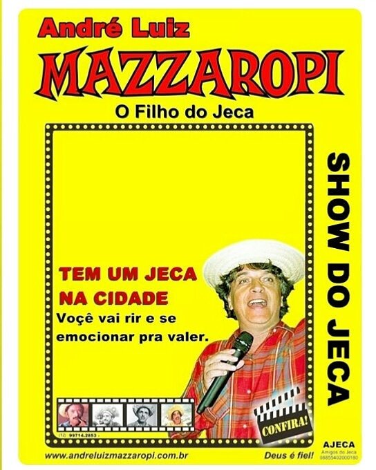 O FILHO DO JECA com André Luiz Mazzaropi - o filme 