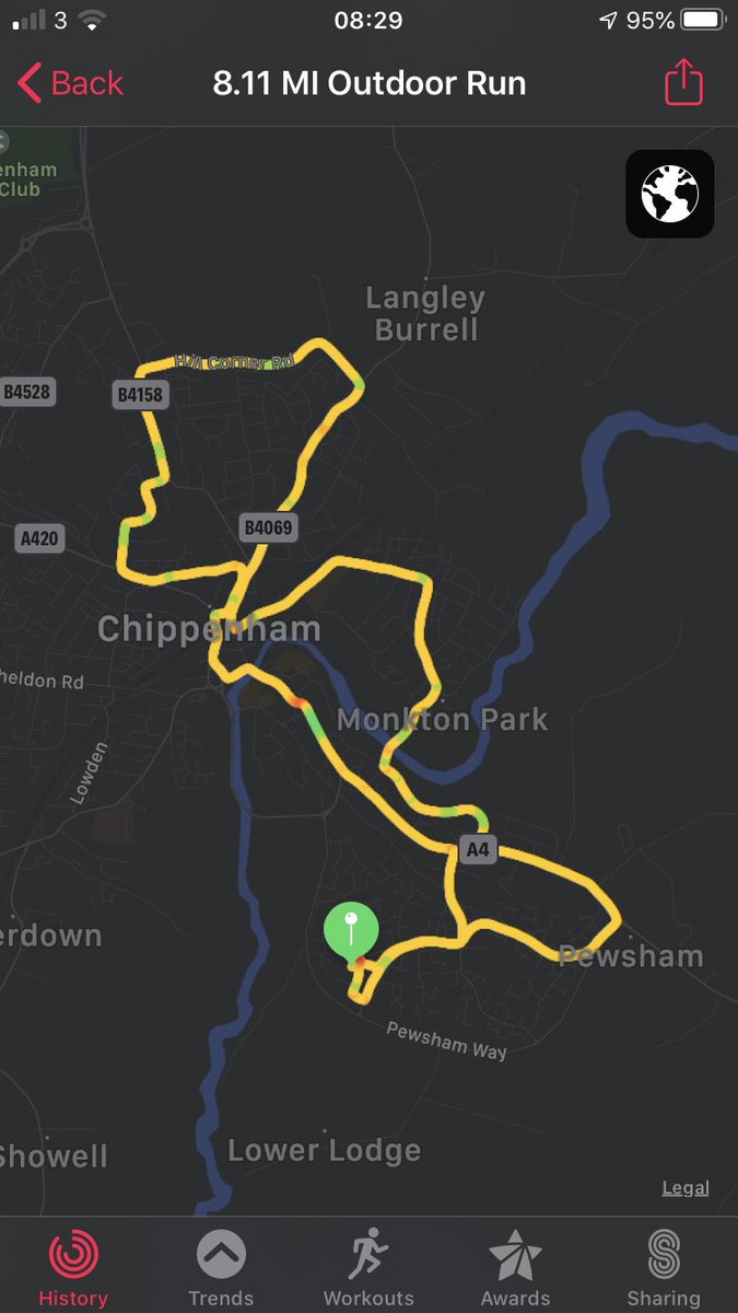 JohnHug17193566's tweet photo. Fab run. Brilliant conditions. Missed the buzz of London though. #1HourVirtualChallenge https://t.co/ROGPiWpvzt